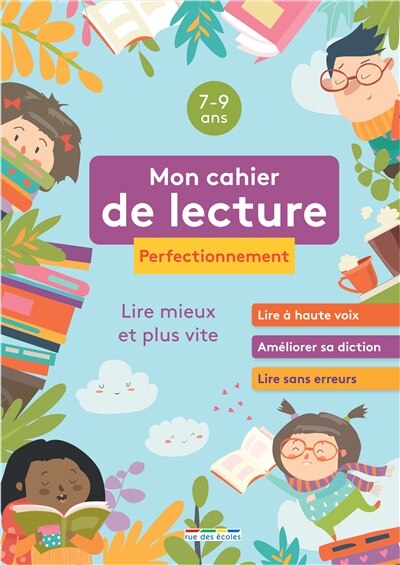 Front cover_Mon cahier de lecture, 7-9 ans, perfectionnement