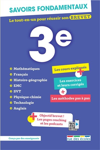 Couverture_3e, savoirs fondamentaux