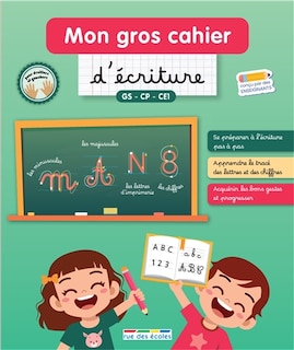 Front cover_Mon gros cahier d'écriture