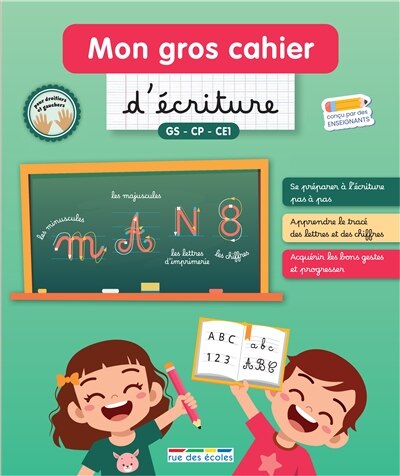 Front cover_Mon gros cahier d'écriture