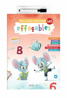 Couverture_Mon cahier d'activités effaçables, MS