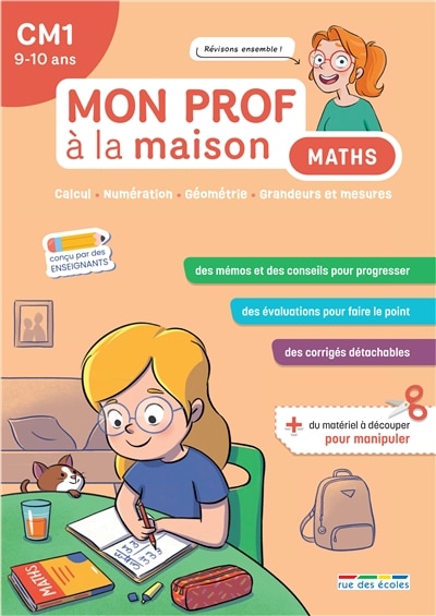 Couverture_Maths CM1, 9-10 ans