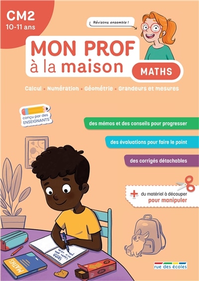 Couverture_Maths CM2, 10-11 ans