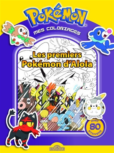 Front cover_PREMIERS POKEMON D'ALOLA -LES-COLORIAGES