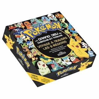 Pokemon - le grand jeu du cherche-et-trouve - voyage a travers les 9 regions