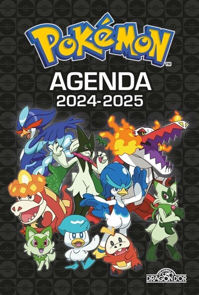 Front cover_Pokémon : Agenda 2024-2025 : New