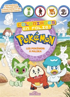 Couverture_Pokemon - coloriages en folie ! - les pokemon de paldea
