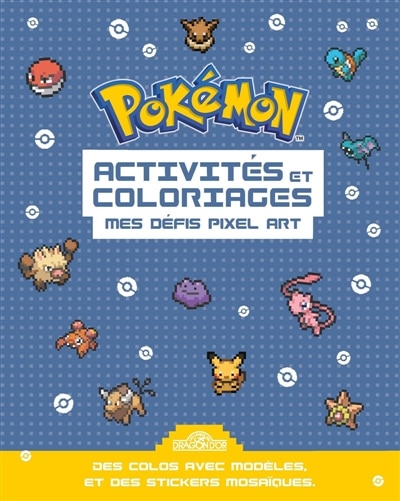 Couverture_Pokemon - activites et coloriages pixel 2