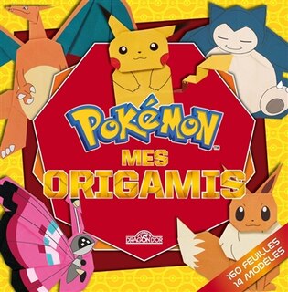 Couverture_Pokémon : mes origamis