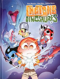 Front cover_Chatons contre dinosaures