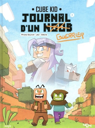 LE JOURNAL D'UN NOOB TOME 2 BALADE DANS LE NETHER