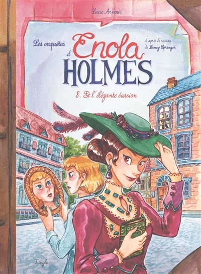 Couverture_Enola Holmes et l'élégante évasion