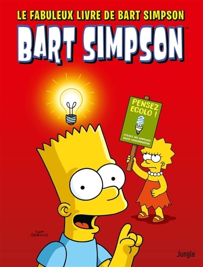 Front cover_Le fabuleux livre de Bart Simpson