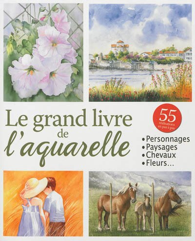 Front cover_Le grand livre de l'aquarelle