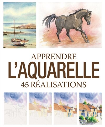 Couverture_Apprendre l'aquarelle