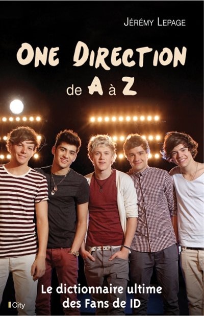 Front cover_One direction de A à Z : le dictionnaire ultime des fans de 1D