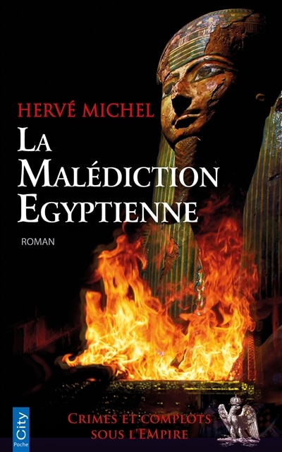 Couverture_La mal&eacute;diction &eacute;gyptienne