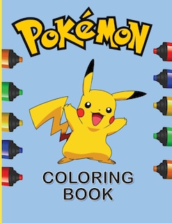Couverture_Official Pokemon Creative Colouring book For Kids All Age (Pokémon . Like Pikachu!)