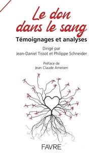 Front cover_Le don dans le sang : témoignages et analyses