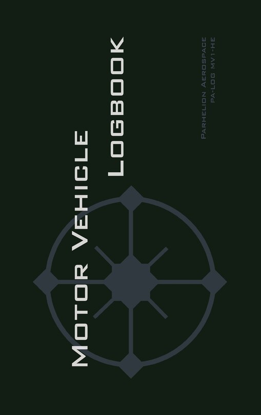 Front cover_Motor Vehicle Logbook