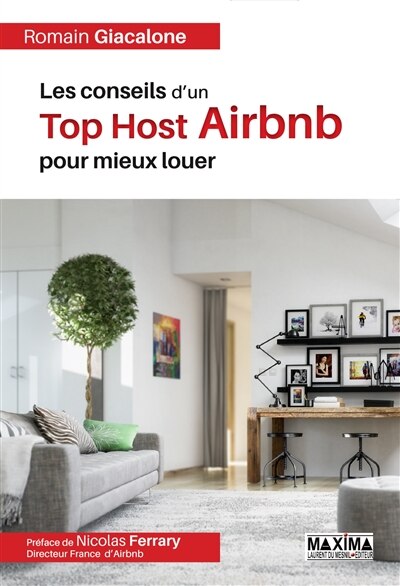 Front cover_LES CONSEILS D'UN TOP HOST AIRBNB POUR MIEUX LOUER