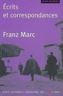 Front cover_Ecrits et correspondances