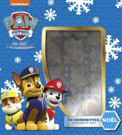 Couverture_Paw Patrol no&euml;l de Pat