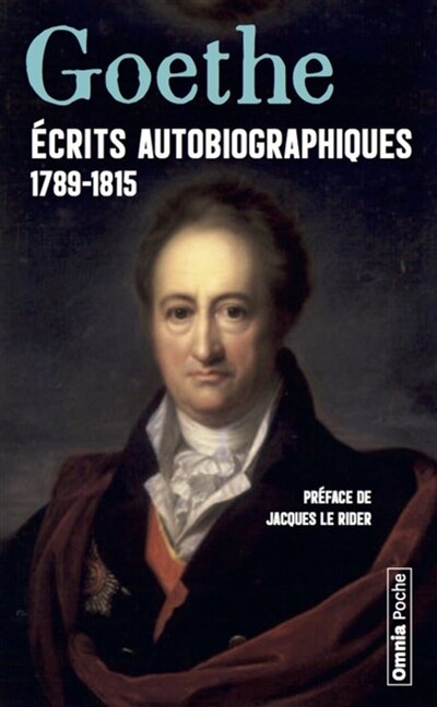Front cover_Ecrits autobiographiques