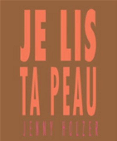 Front cover_Je lis ta peau
