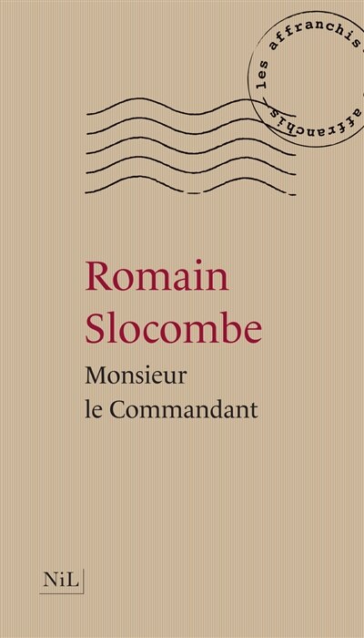 Front cover_Monsieur le commandant