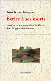 Front cover_Ecrire à ses morts