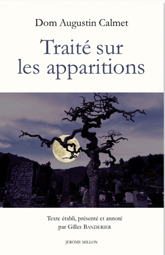 Couverture_Traité sur les apparitions des anges, des démons, et des âmes des défunts (1751)