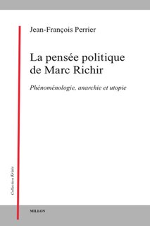 Couverture_La pensée politique de Marc Richir