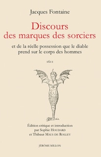 Couverture_Discours des marques des sorciers