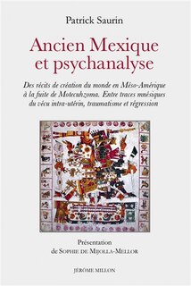 Front cover_Ancien Mexique et psychanalyse