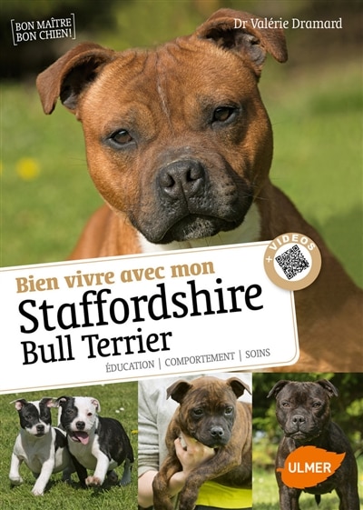 Couverture_Bien vivre avec mon staffordshire bull terrier