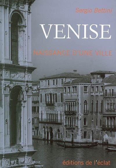 Front cover_Venise : naissance d'une ville