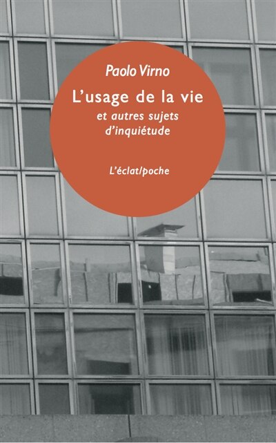 Front cover_L' usage de la vie