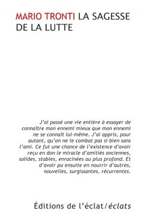 Front cover_La sagesse de la lutte ; Peuple