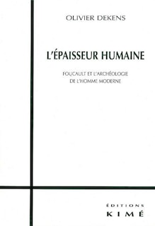 Front cover_Epaisseur humaine (L')