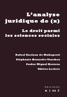 Couverture_L' analyse juridique de (X)