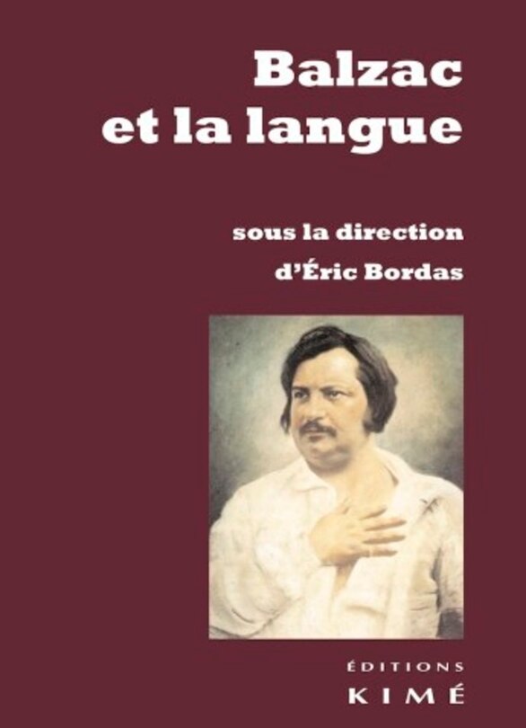 Front cover_Balzac et la langue