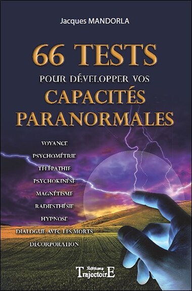 Front cover_66 tests pour développer vos capacités paranormales