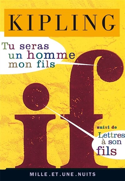 Front cover_TU SERAS UN HOMME MON FILS