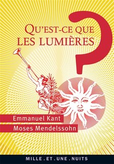 Front cover_Qu'est-ce que les Lumières ?