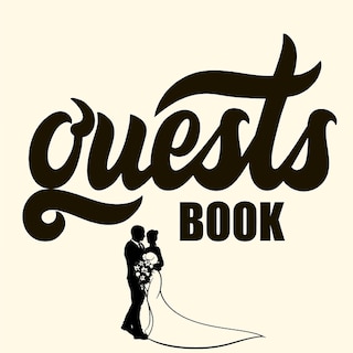 Couverture_Wedding Guest Book - Beautiful Leather Guest Book For Bride And Groom White Customized Signing, Registry Book For Visitors, Bridal Shower, Party And More!
