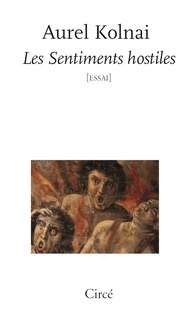 Front cover_Les sentiments hostiles : essai