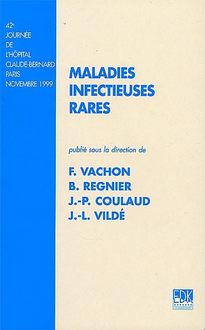 Couverture_Maladies infectieuses rares