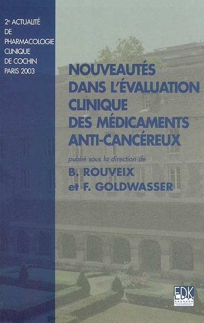 Couverture_Nouveautés dans l'évaluation clinique des médicaments anticancéreux