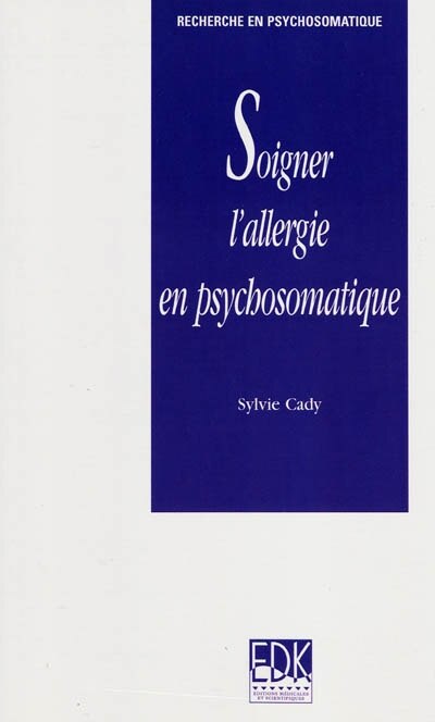 Front cover_Soigner l'allergie en psychosomatique